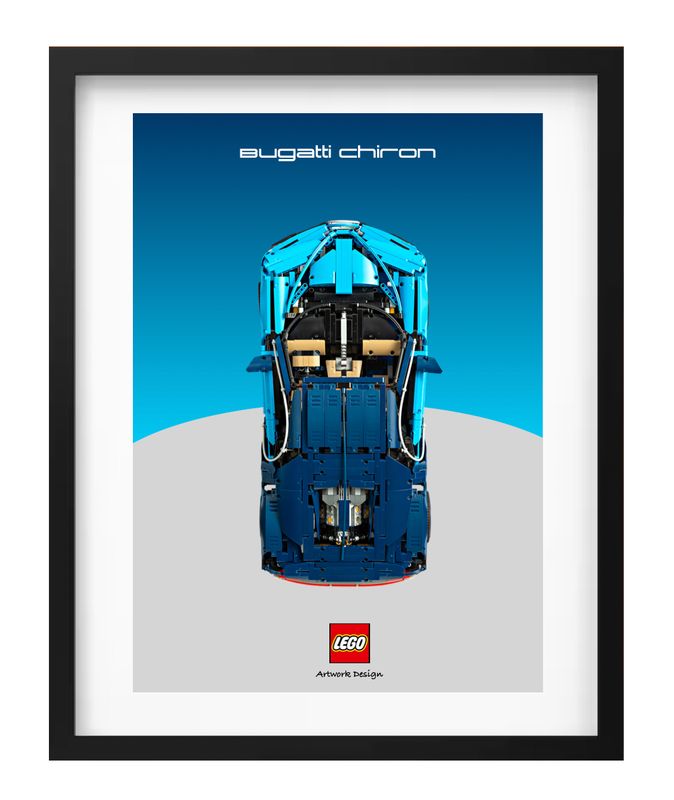 Lego Bugatti 50x70