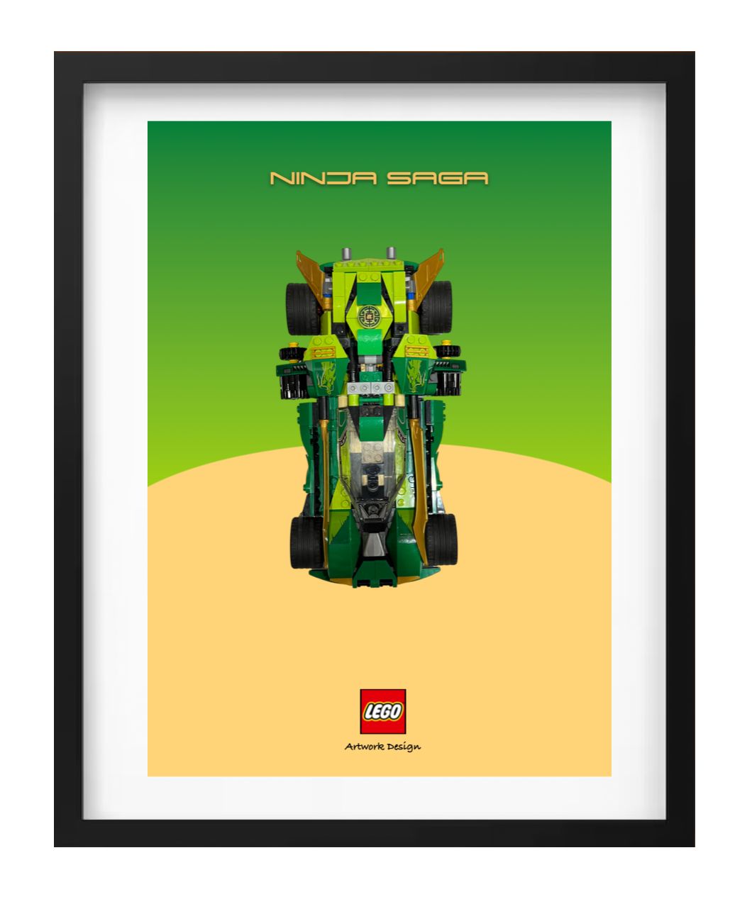 Lego Ninja Saga 40x50