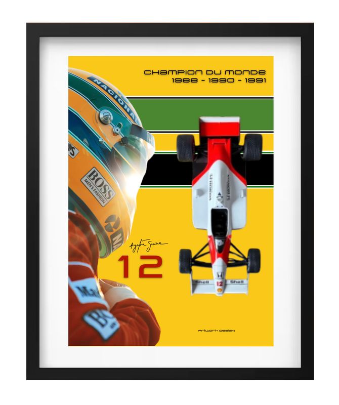 F1 MC LAREN AYRTON SENNA 1:24