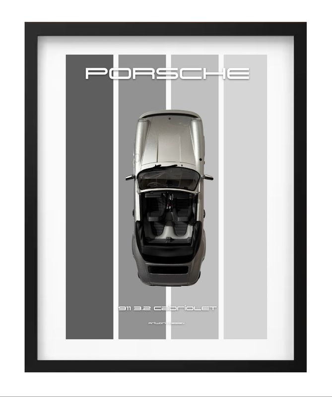 PORSCHE 911 3.2 CABRIO  1:18