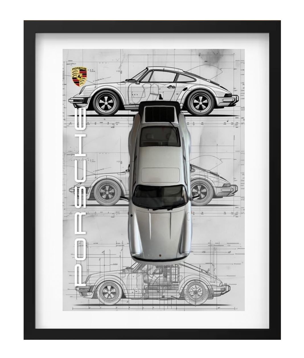 PORSCHE 964 TURBO 1:18