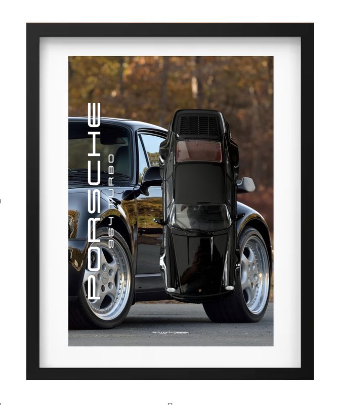 PORSCHE 964 TURBO "BAD BOYS" 1:18