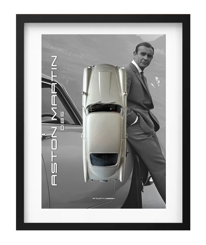 ASTON MARTIN DB5 "JAMES BOND" 1:18