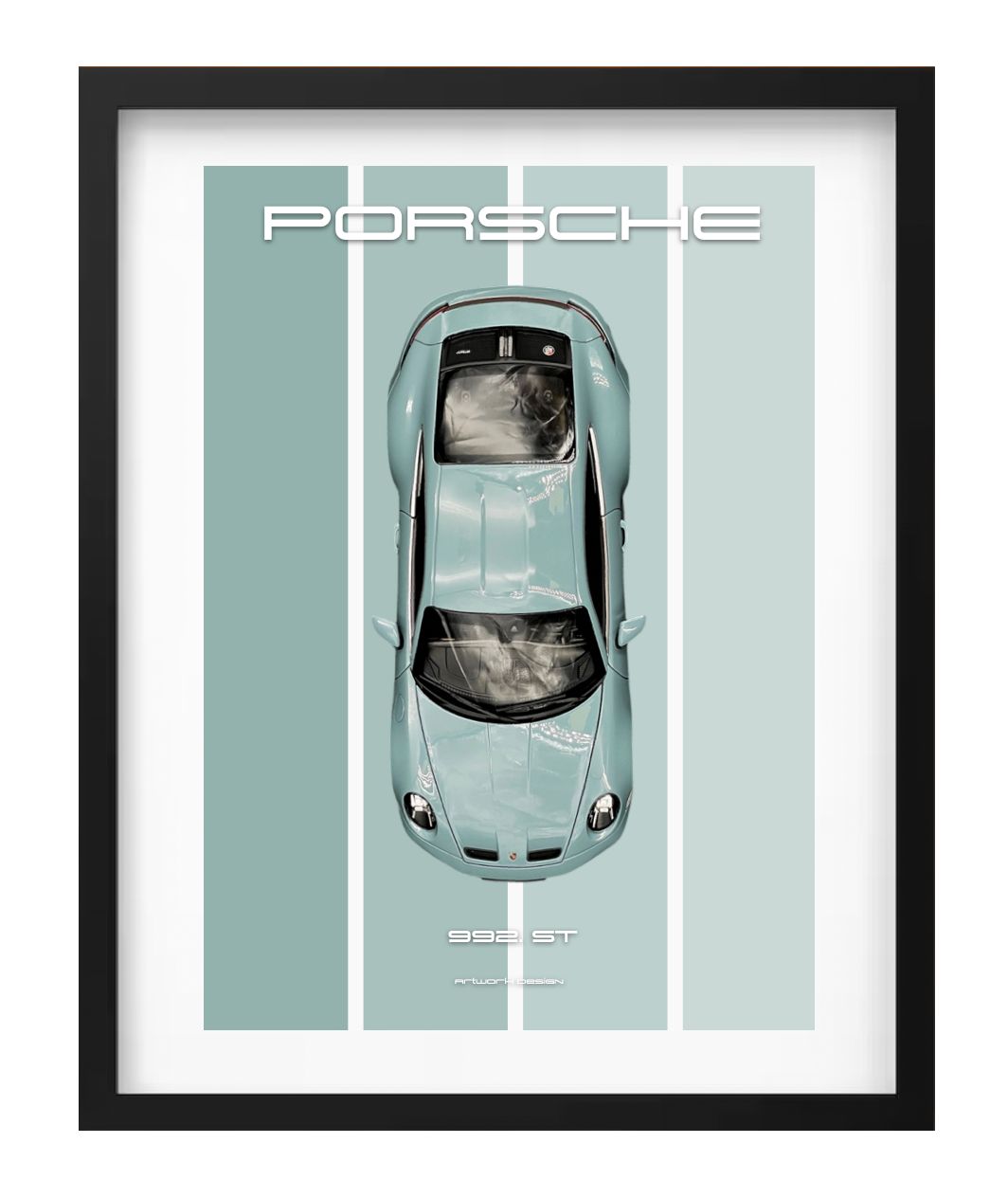 PORSCHE 992 ST 1:18