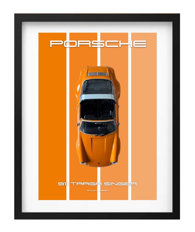 PORSCHE 911 TARGA SINGER (3) 1:18