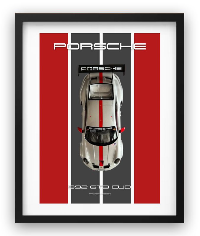 PORSCHE 992 GT3 CUP 1:18