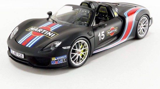 PORSCHE 918 SPYDER MARTINI 1:18