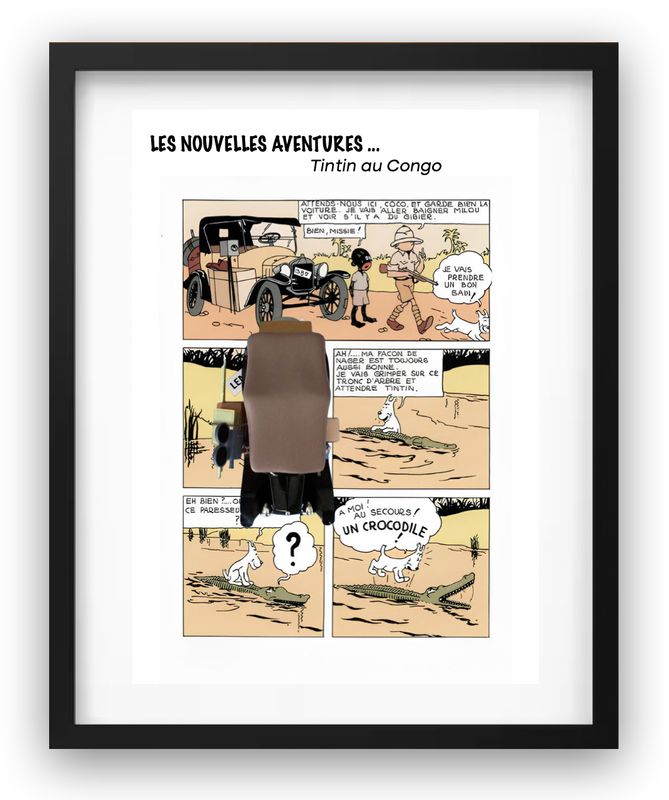 TINTIN AU CONGO 1:24