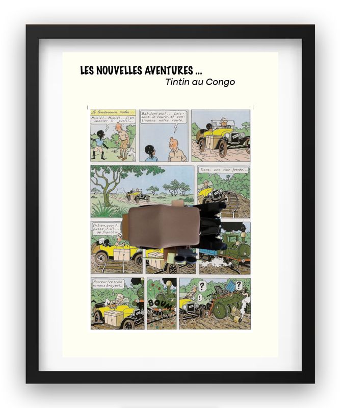TINTIN AU CONGO 1:24