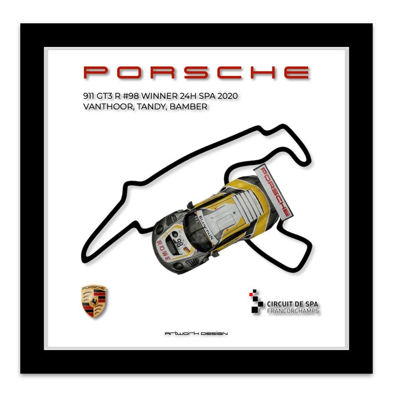 911 GT3 R #98 WINNER 24H SPA 2020