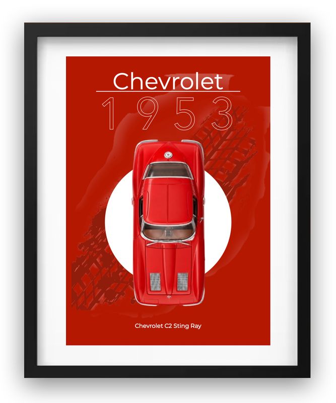 CHEVROLET CORVETTE C2 1:18