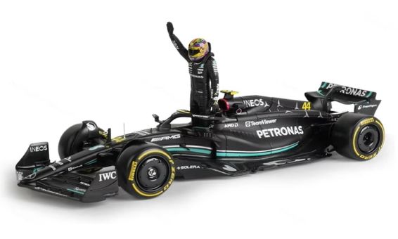 F1 MERCEDES HAMILTON 1:24