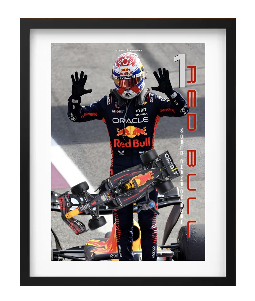 F1 RED BULL VERSTAPPEN 1:24