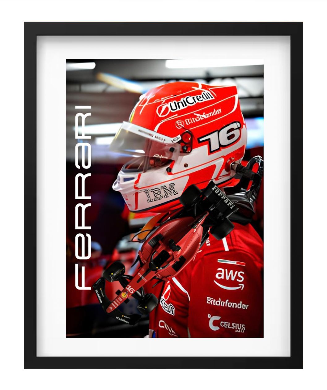 FORMULE 1 FERRARI LECLERC 1:24