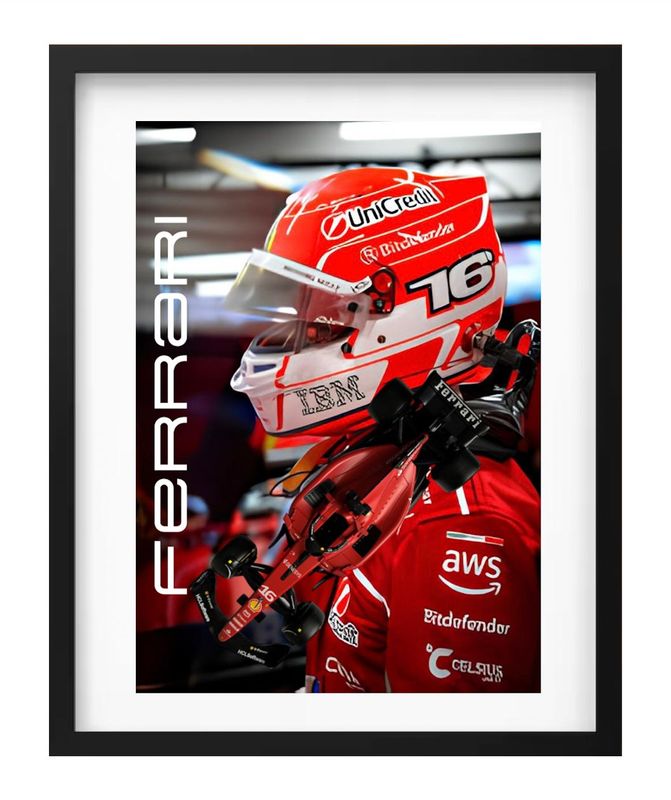 FORMULE 1 FERRARI LECLERC 1:24
