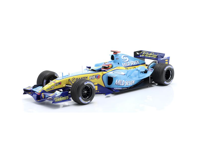 FORMULE 1 RENAULT R 25 WORLD CHAMPION ALONSO 1:24