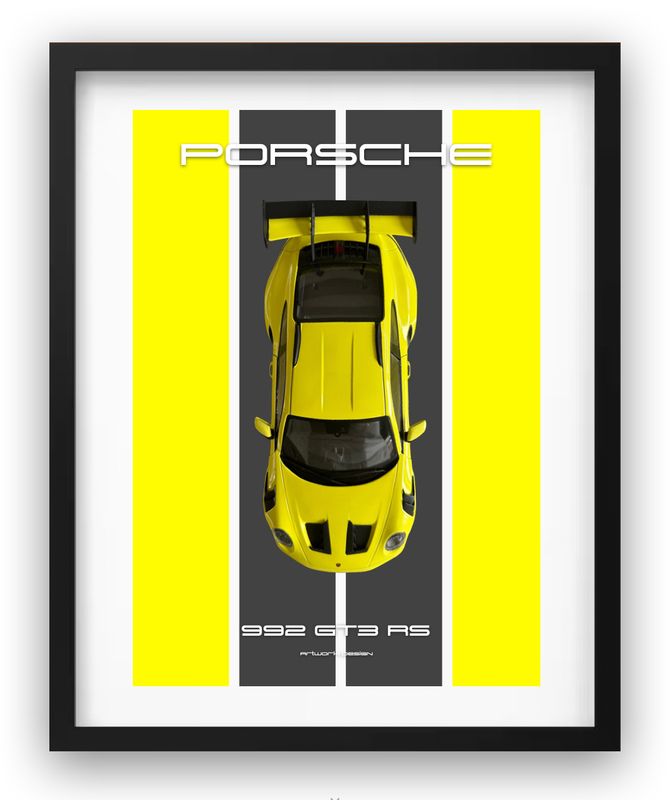 PORSCHE 992 GT3 RS 1:18
