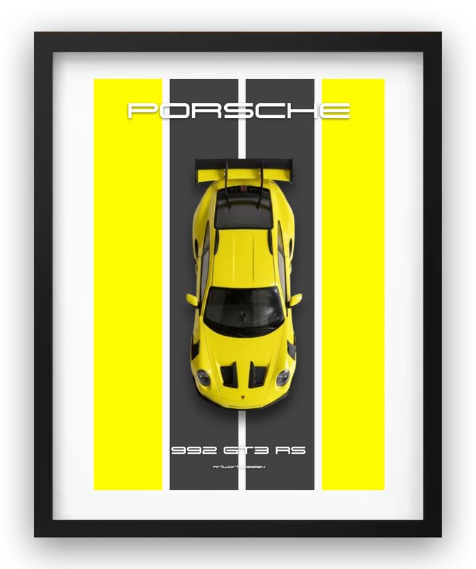 PORSCHE 992 GT3 RS 1:18