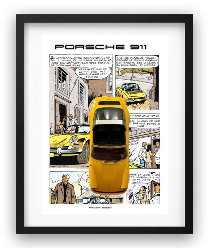 PORSCHE 911 TARGA RIC HOCHET 1:18