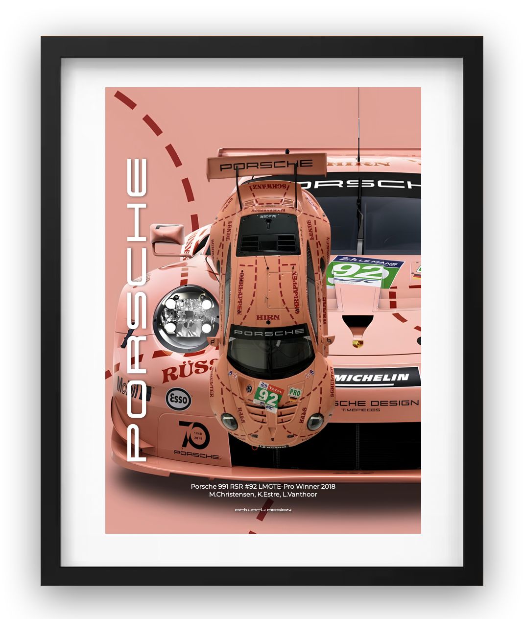 911 RSR #92 24H LEMANS 2018 1:18