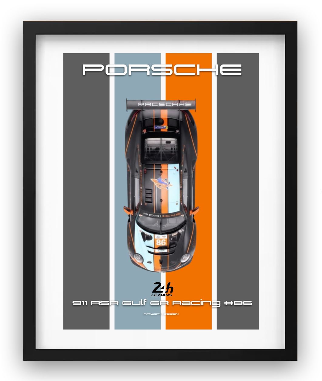 PORSCHE 911 RSR-19 GULF  2023 1:18