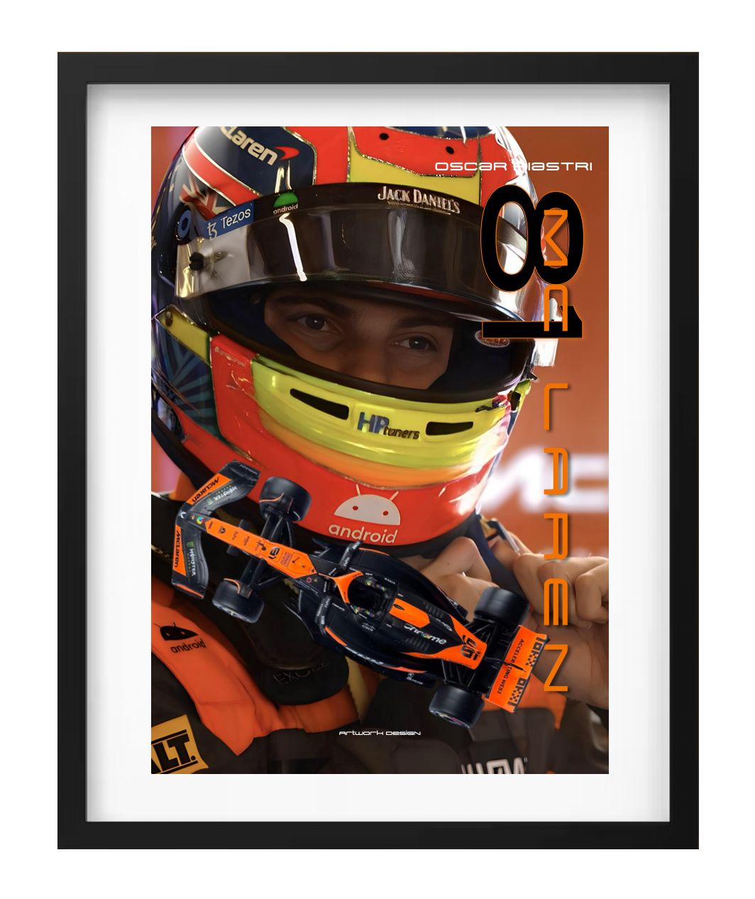 FORMULE 1 MC LAREN PIASTRI  1:24