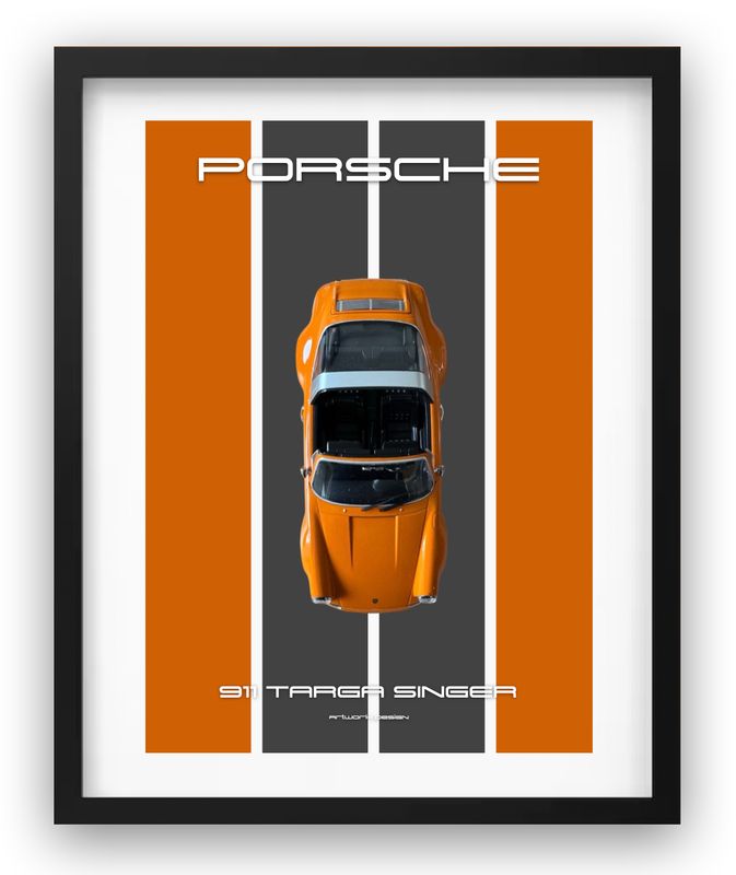PORSCHE 911 TARGA SINGER 1:18