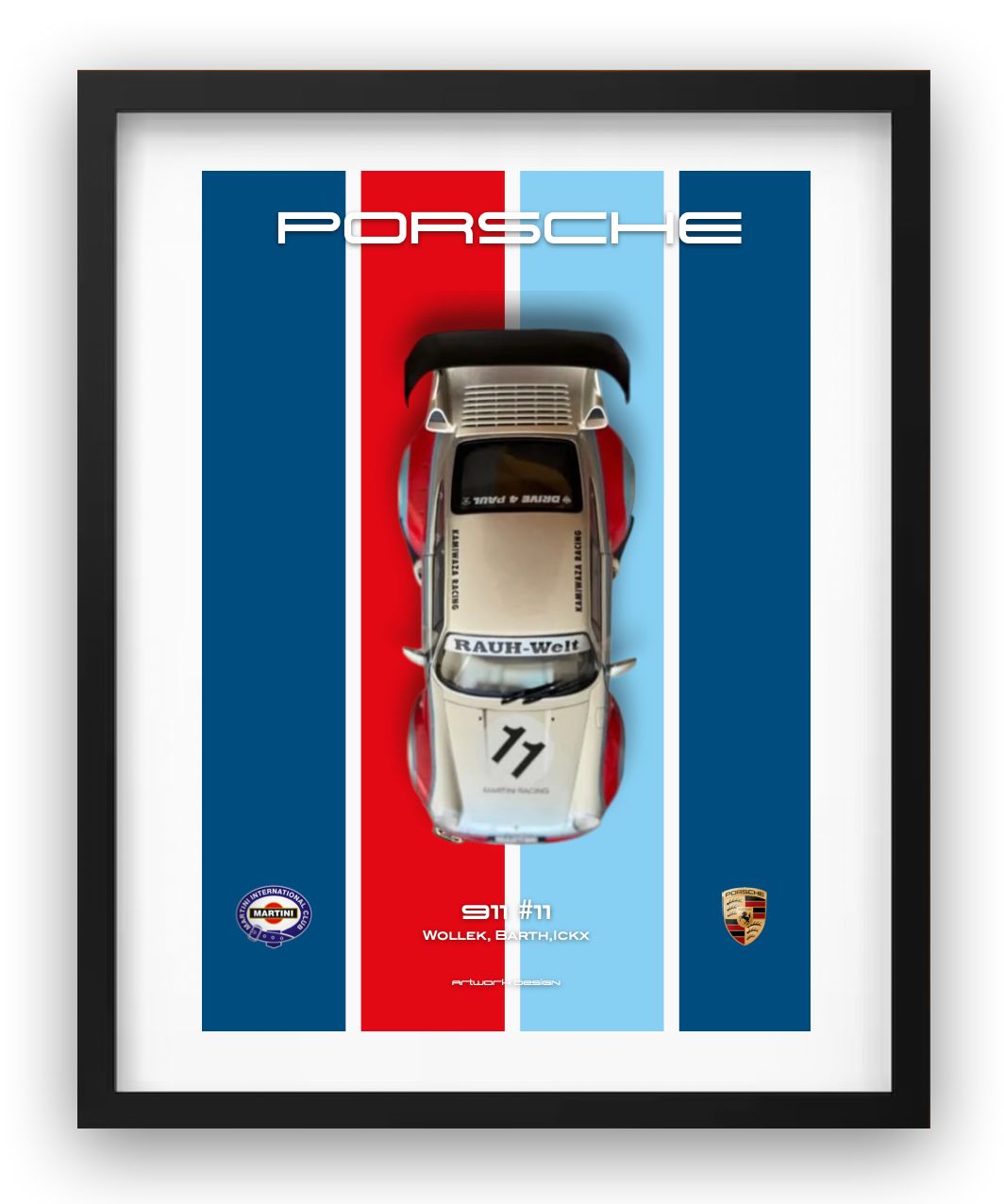 PORSCHE 993 MARTIN 1:18