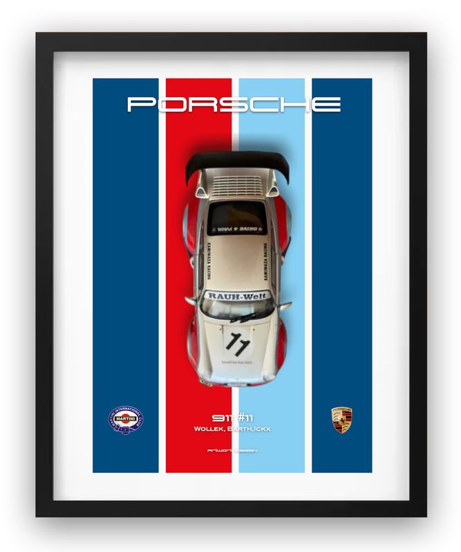 PORSCHE 993 MARTIN 1:18