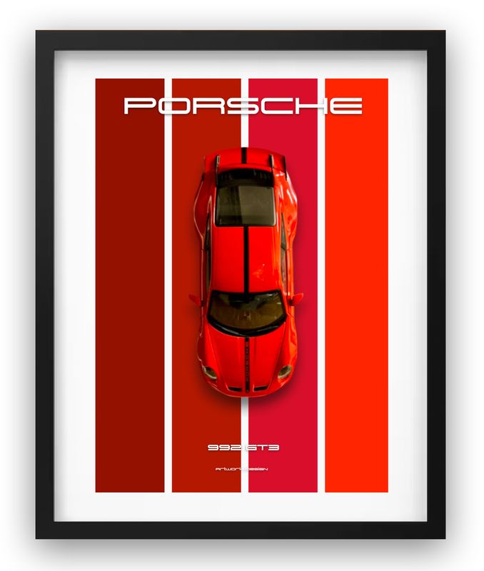 PORSCHE 992 GT3 RS 1:18