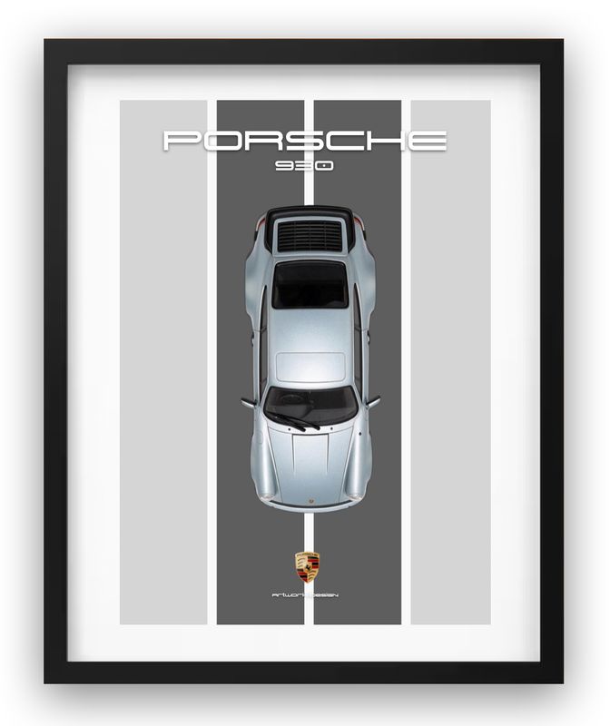 PORSCHE 930 TURBO COUPE 1:18