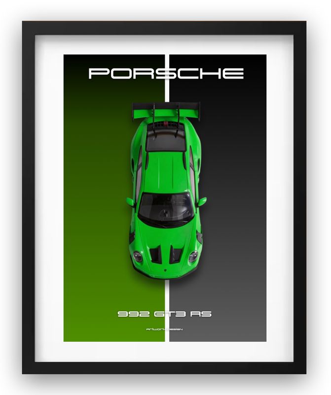 PORSCHE 992 GT3 RS 1:18