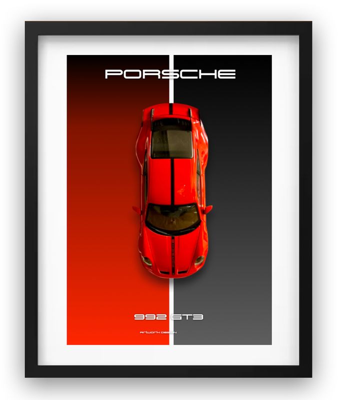 PORSCHE 992 GT3 RS 1:18