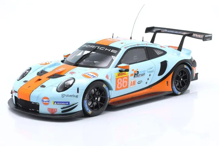 PORSCHE 911 RSR GULF  1:18