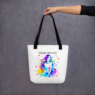 Radiate Self-Love Tote bag