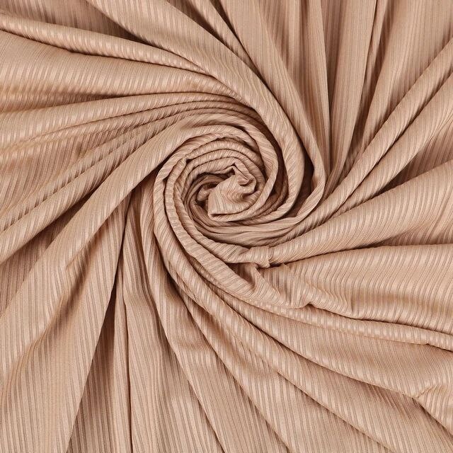 Stretchy Pleated Shawl Jersey