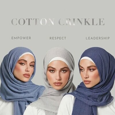 Crinkle Soft Shawl Hijab