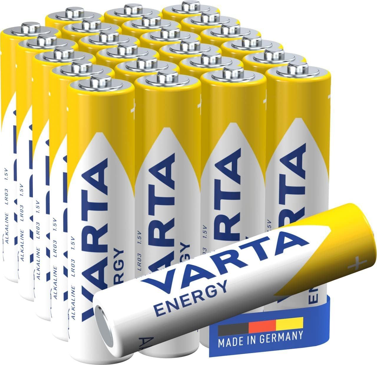 Pilas Varta AAA / LR03 Alcalina Caja de 24 unidades