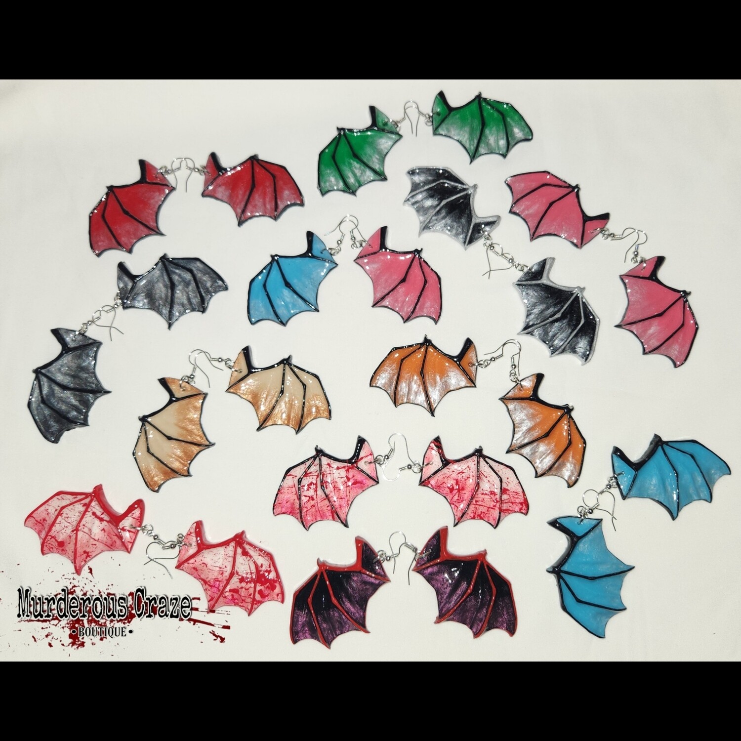Bat Wing Earrings