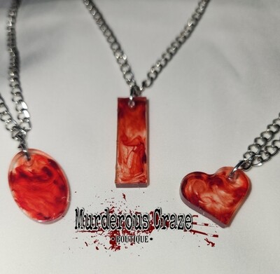 Yours Truly Blood Pendant