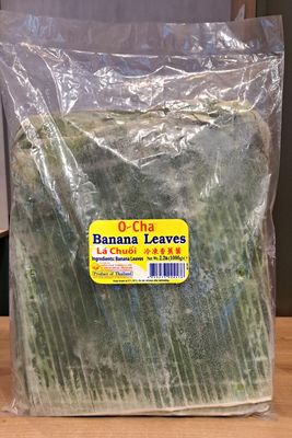 O-cha Frozen Banana Leaves (1kg)