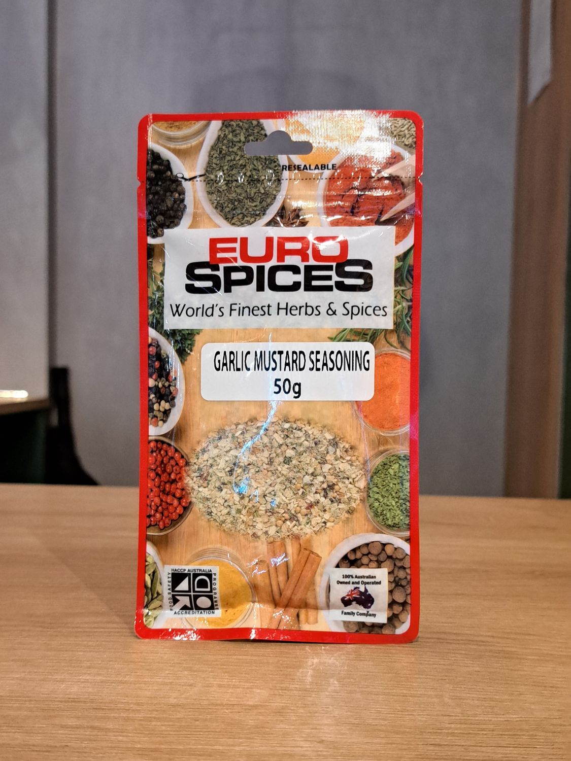 Euro Spice Garlic Mustard Seasoning (50g)