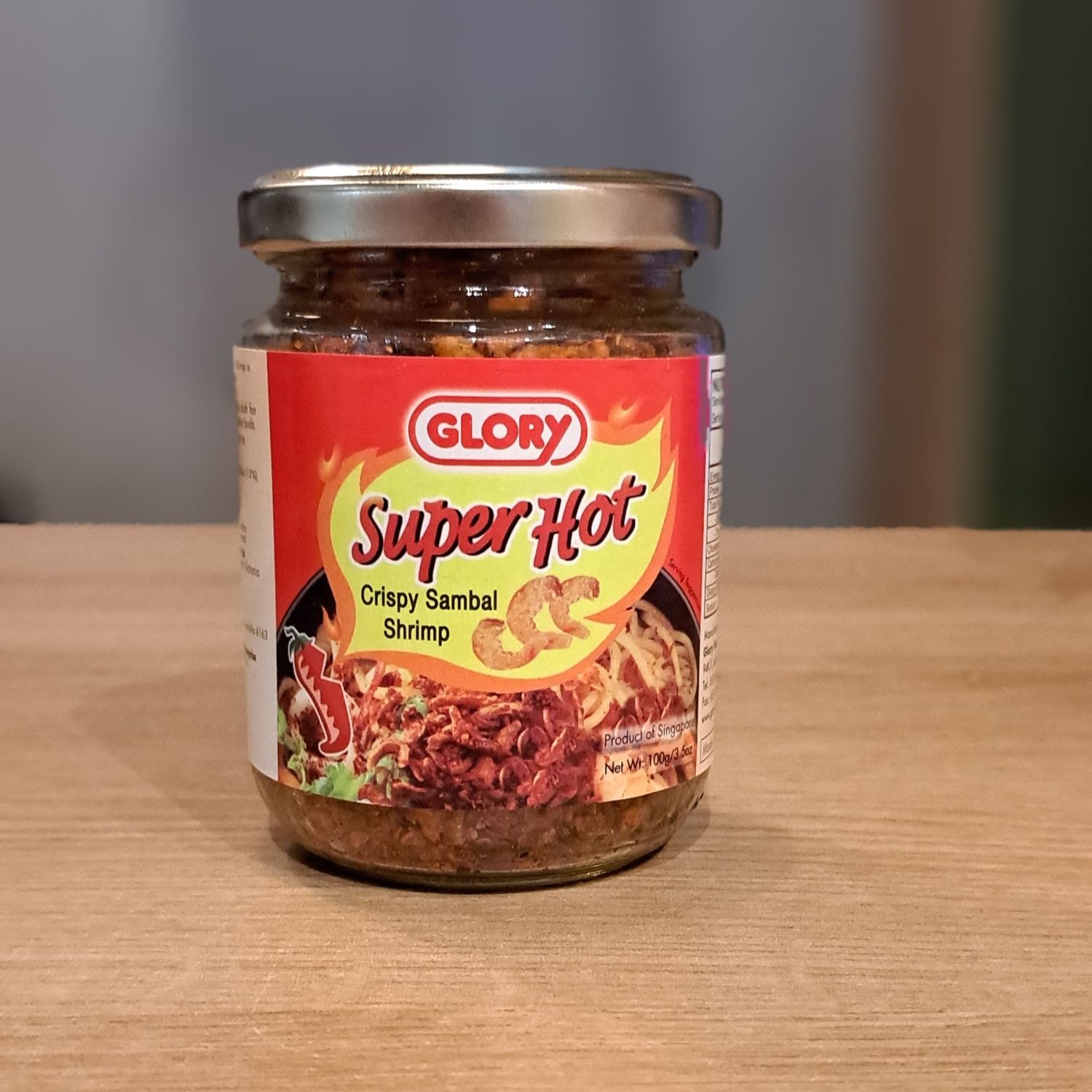 Glory Crispy Sambal Srimp (100g)