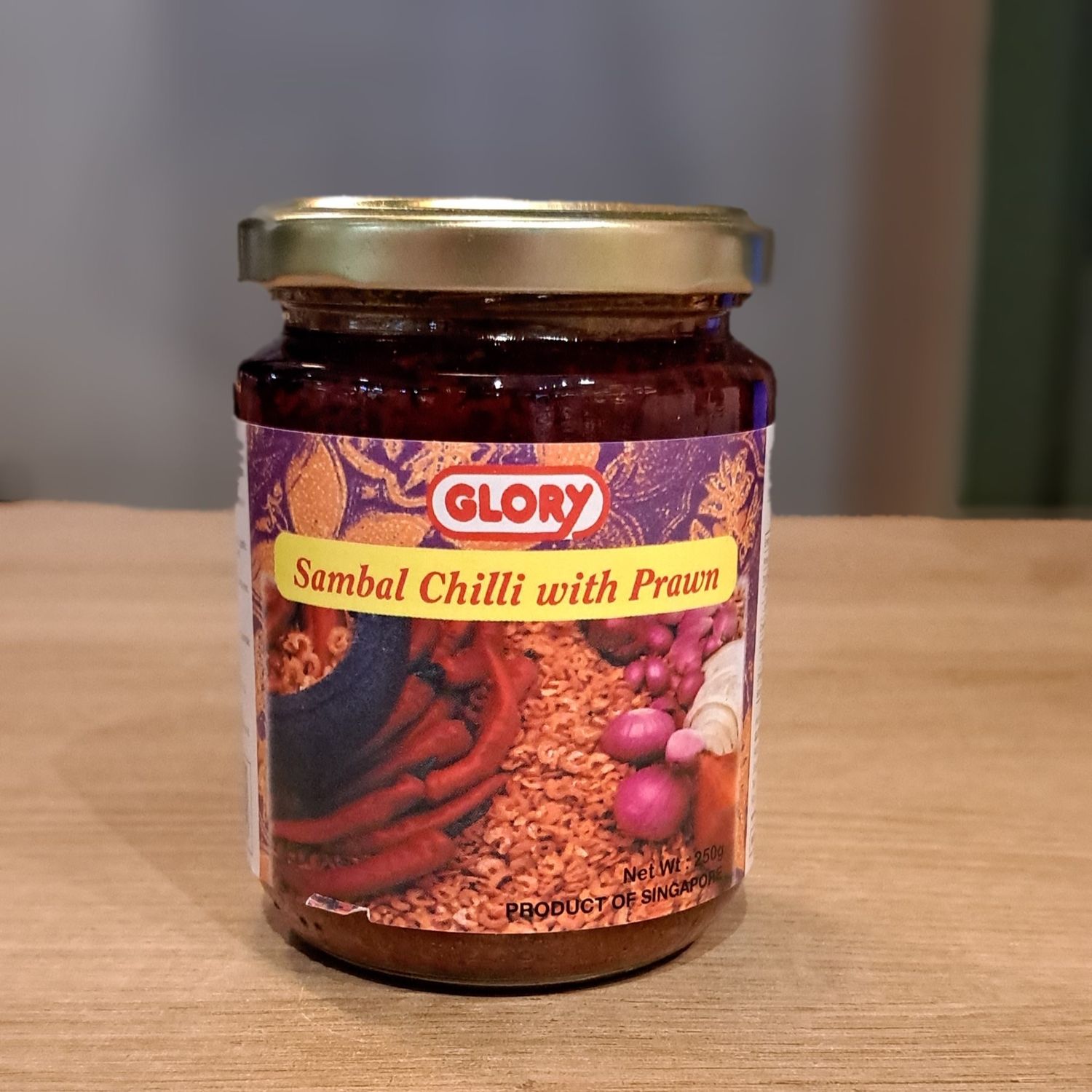 Glory Sambal Chilli Prawn (250ml)
