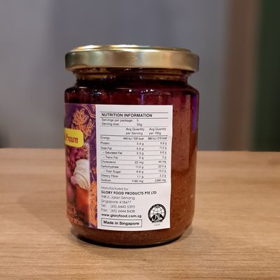 Glory Sambal Chilli Prawn (250ml)