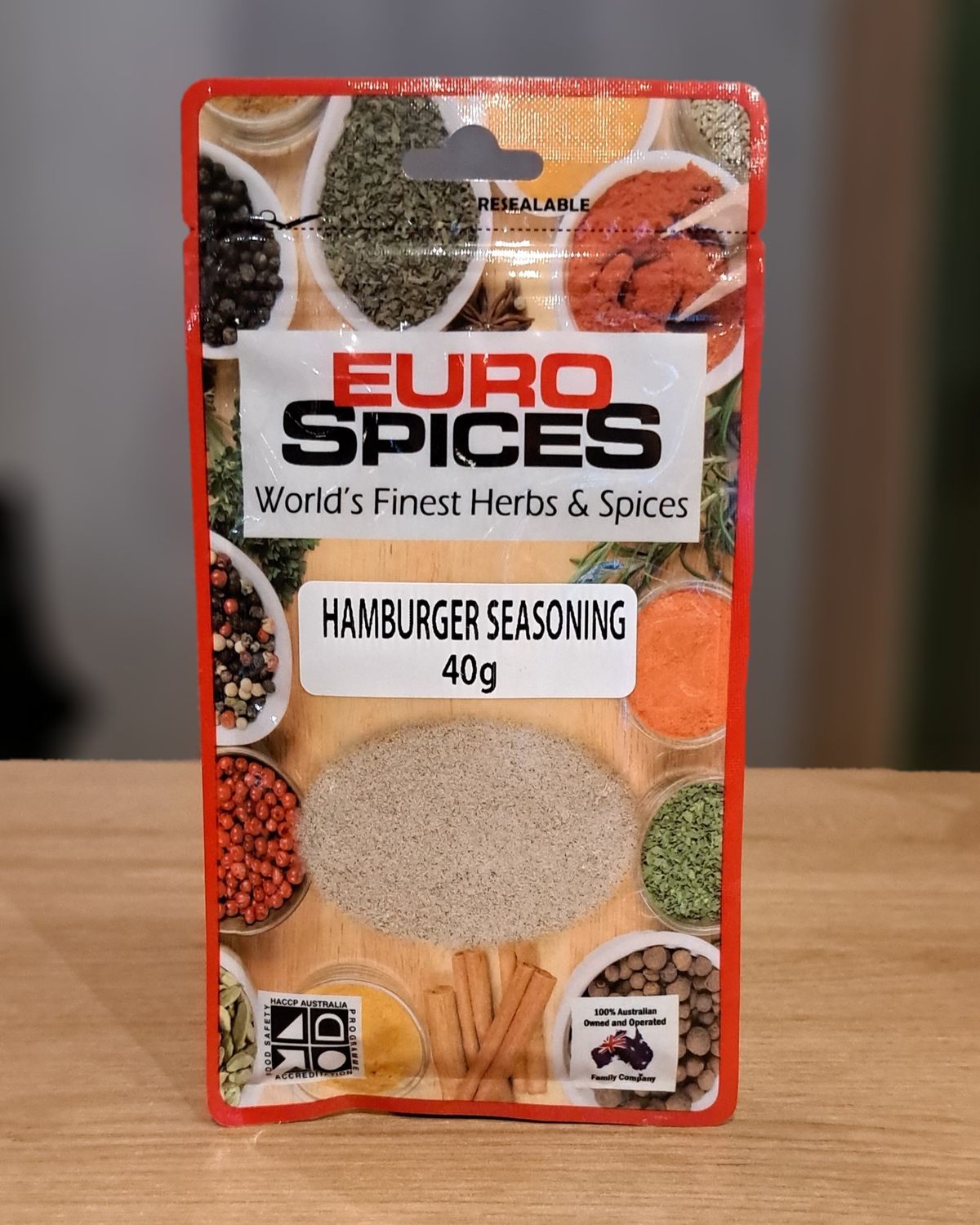 Euro Spice Hamburger Seasoning (40g)