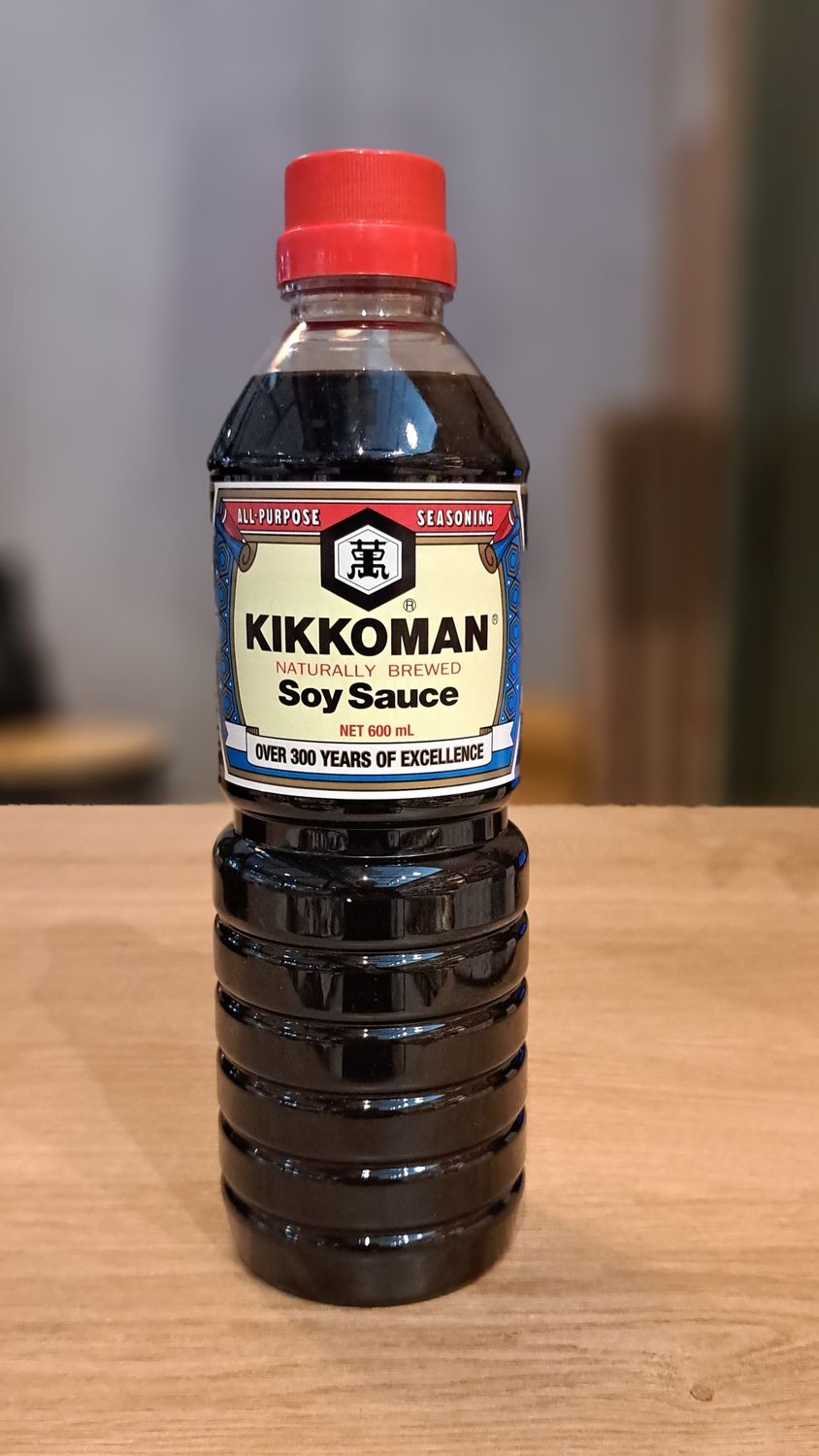 Kikkoman Soy Sauce (600ml)
