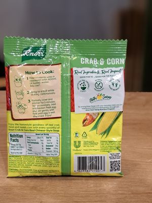 Knorr Crab and Corn Soup (55g)