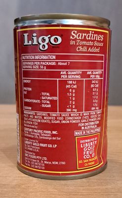 Ligo Sardines Spicy (425g)