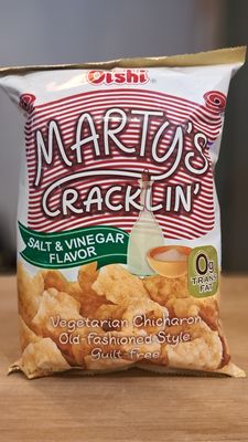 Oishi Marty’s Crackling Salt and Vinegar Flavour (90g)